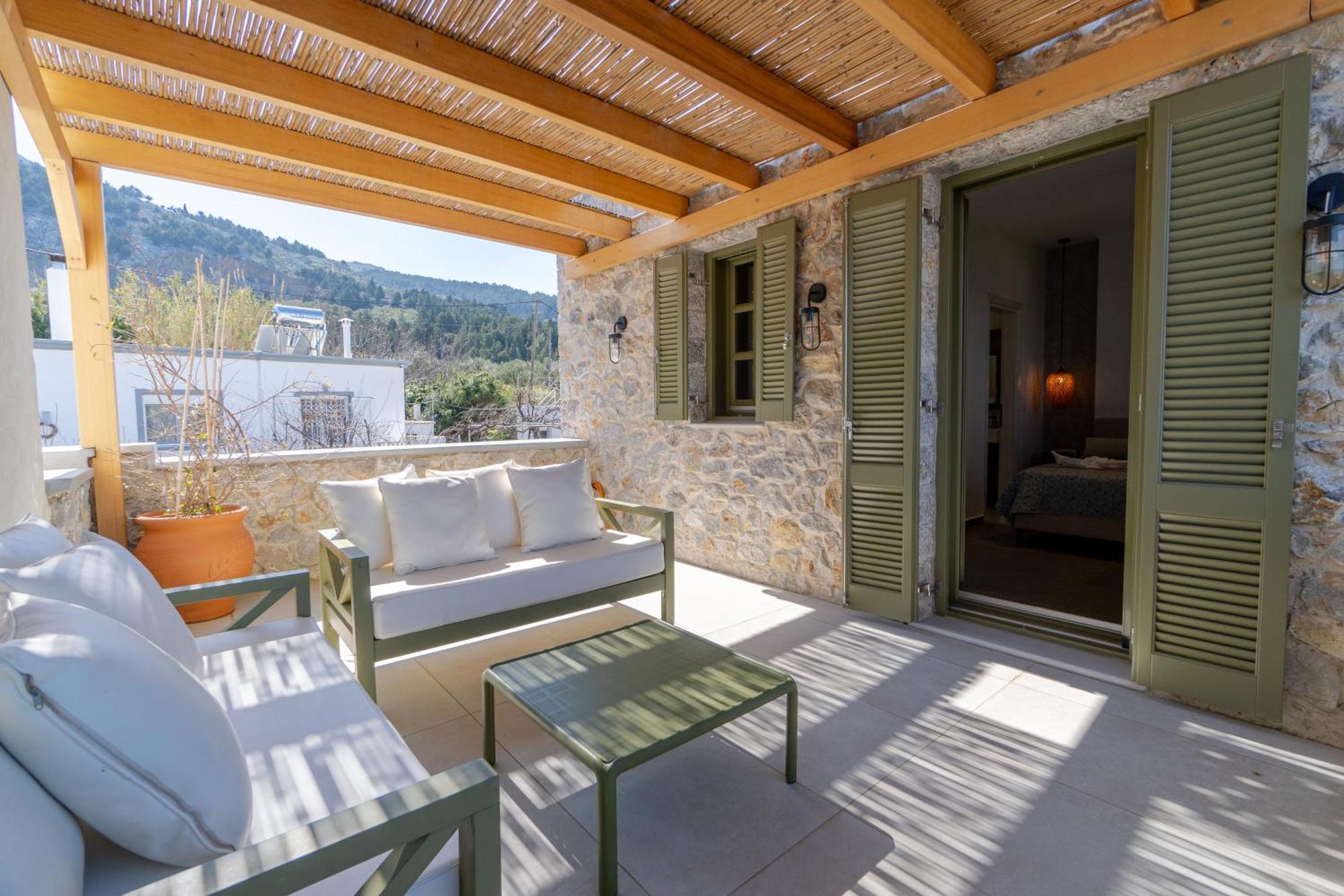 Villa Rosa - Luxury Villas With Panoramic Views Lagoudi Zia Екстериор снимка