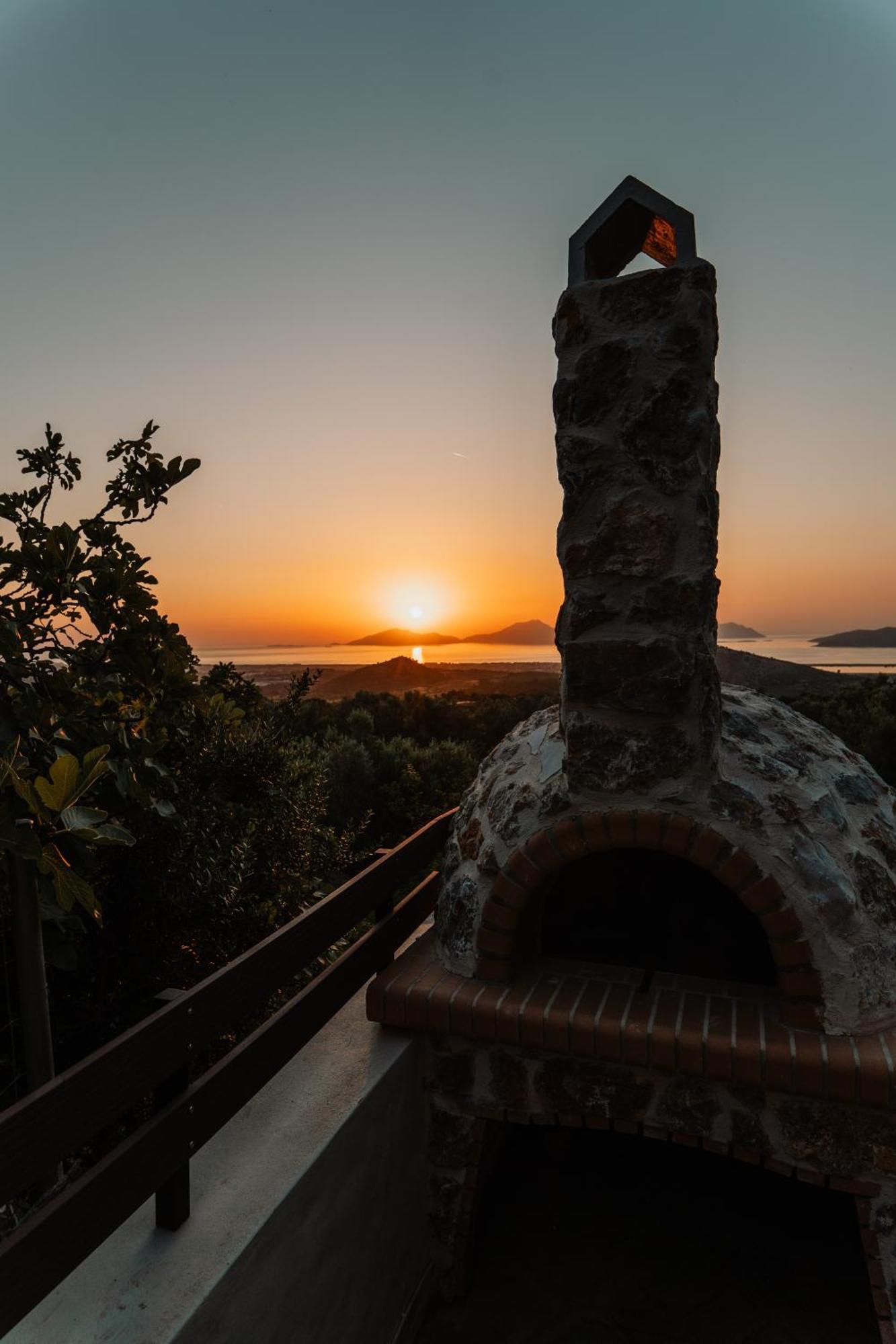 Villa Rosa - Luxury Villas With Panoramic Views Lagoudi Zia Екстериор снимка