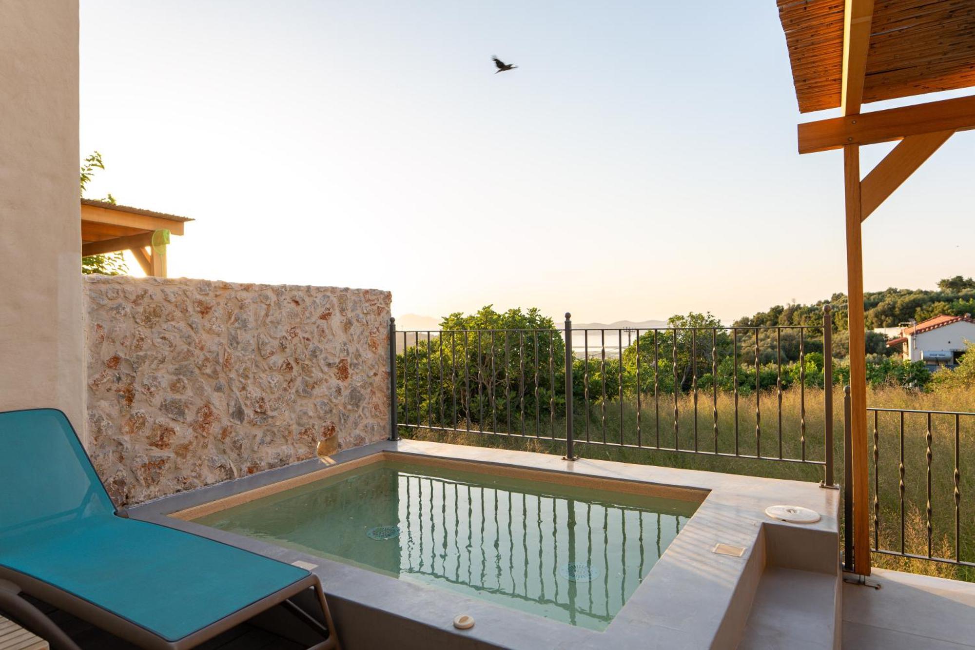 Villa Rosa - Luxury Villas With Panoramic Views Lagoudi Zia Екстериор снимка