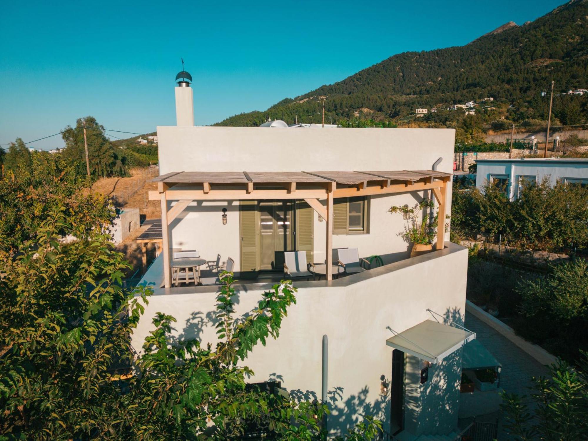 Villa Rosa - Luxury Villas With Panoramic Views Lagoudi Zia Екстериор снимка