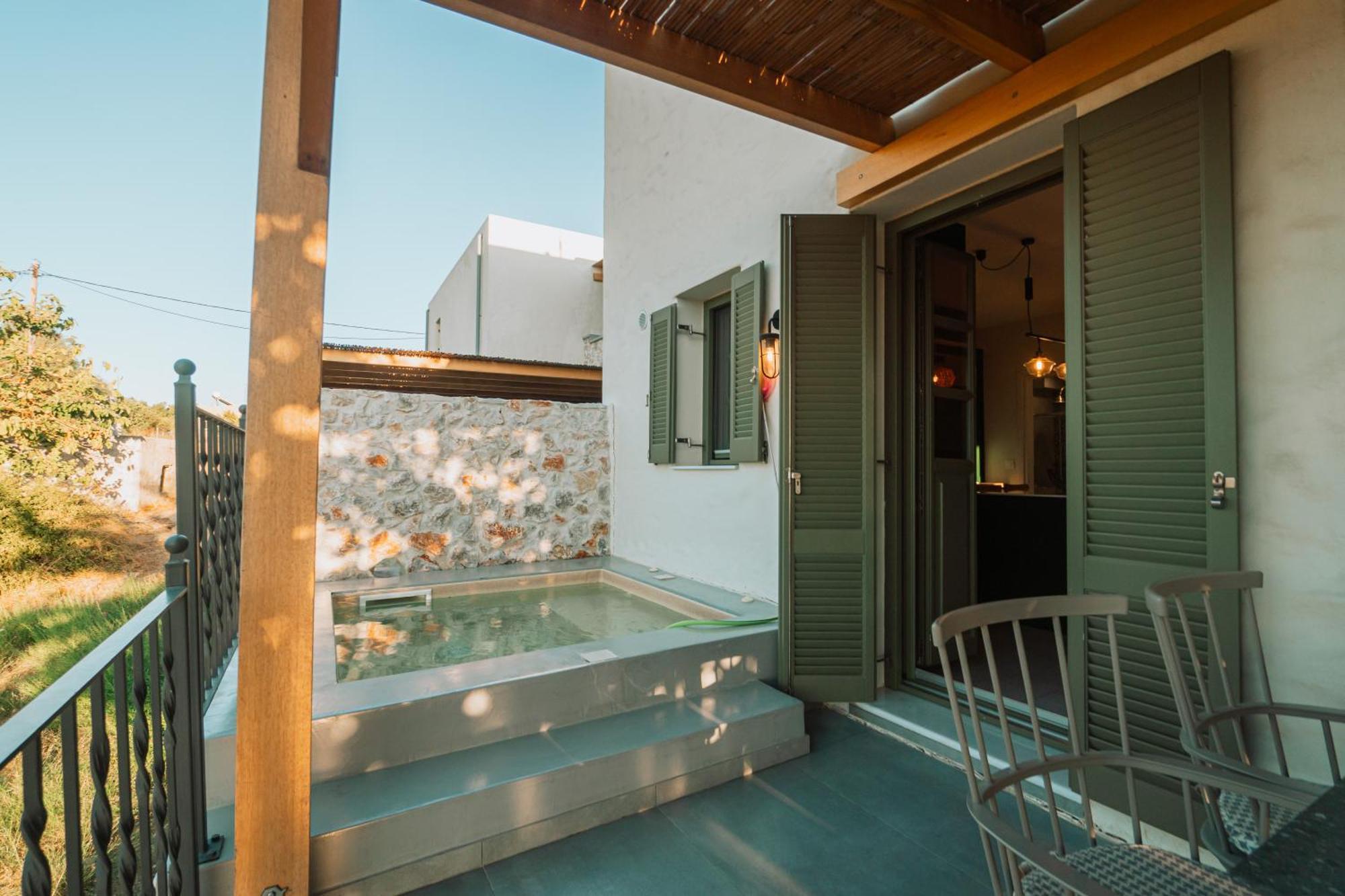 Villa Rosa - Luxury Villas With Panoramic Views Lagoudi Zia Екстериор снимка