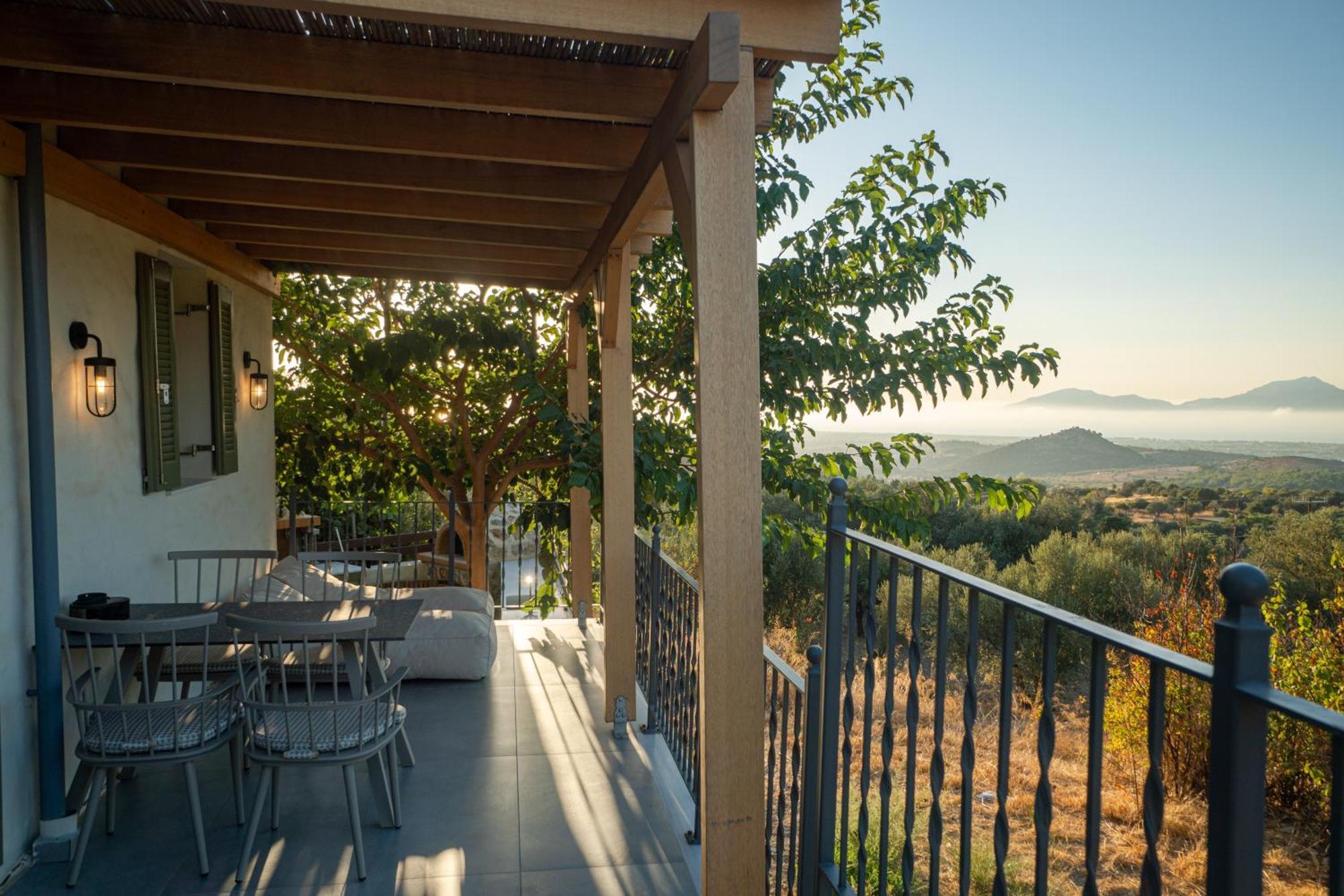 Villa Rosa - Luxury Villas With Panoramic Views Lagoudi Zia Екстериор снимка
